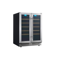 Винный шкаф Cellar Private CP042-2T компрессорный двухзонный под столешницу